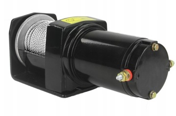 АККУМУЛЯТОРНАЯ ЭЛЕКТРИЧЕСКАЯ ЛЕБЕДКА 12 В ЧЕТЫРЕХПЛУГ 907 КГ 15 М ВЕРЕВКА