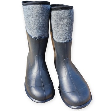 PROMOCJA GUMOFILCE KALOSZE Z FILCEM DO PRAC GOSPODARCZYCH ROLNICZYCH GRATIS