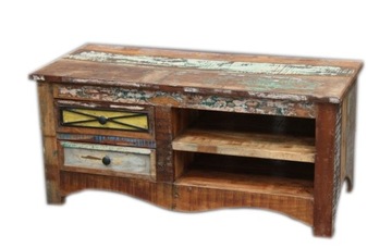 Szafka RTV Stolik TV Drewno Vintage SPIRIT