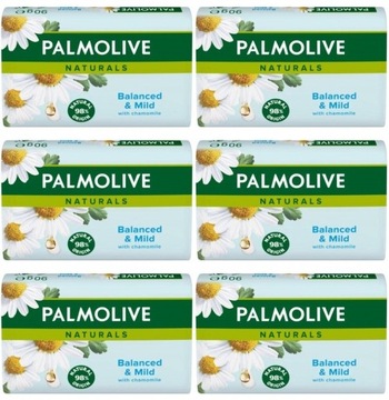 Palmolive Naturals Mydło w Kostce Rumianek 6x90g