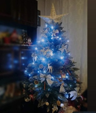 Choinka sztuczna na pniu Świerk Diamentowy 160 cm