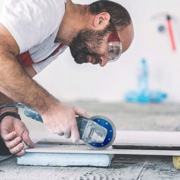 АЛМАЗНЫЙ ДИСК ДЛЯ РЕЗКИ УГЛОВОЙ ПЛИТКИ POGREEN 115 ММ ДЛЯ ШЛИФОВАЛЬНОГО СТАНКА