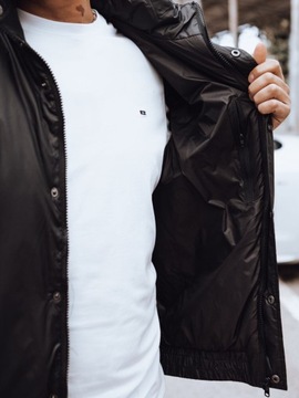 РУБАШКА МУЖСКАЯ С КАПЮШОНОМ, ЧЕРНАЯ tx4583 - XXL