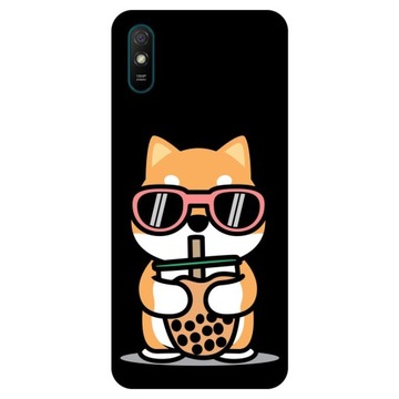 Etui do Xiaomi Redmi 9A Pies shiba inu wzory