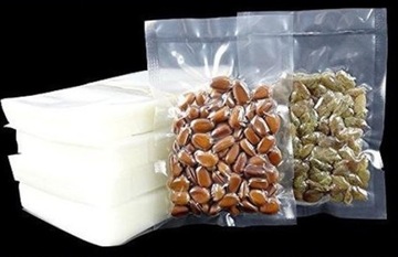 Пакеты для вакуумной упаковки пищевых продуктов 30х40, гладкие ПА/ПЭ, 100 шт.