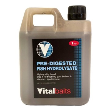 LIQUID Vitalbaits metoda karpiowa Pre-Digested Fish Hydrolysate