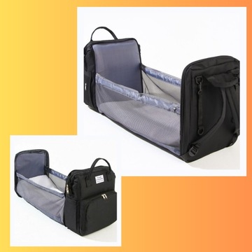 РЮКЗАК МАМА, СУМКА-ОРГАНИЗАТОР, пеленальный столик, КРОВАТЬ 5в1