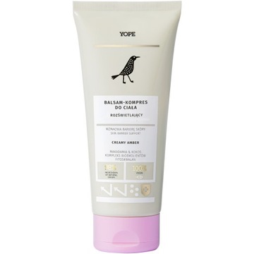 YOPE BALSAM DO CIAŁA ROZŚWIETLAJĄCY CREAMY AMBER