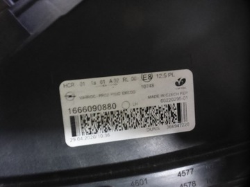 OPEL GRANDLAND X 17- FULL LED LEVÝ 1666090880 ORIGINÁLNÍ EVROPA