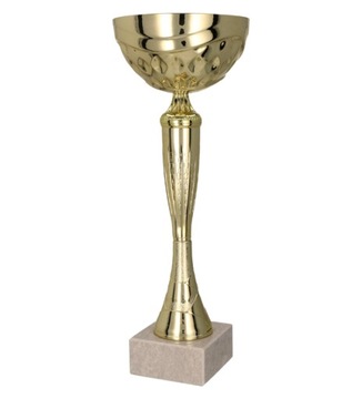 Puchar metalowy złoty TYSIL 34.5cm