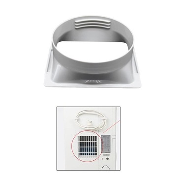 Соединитель выхлопного шланга Универсальный квадратный соединитель для