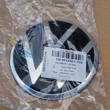 VW UP ZNAK LOGO ZNAKY ZADNÍ 7T0853630 1S6853630