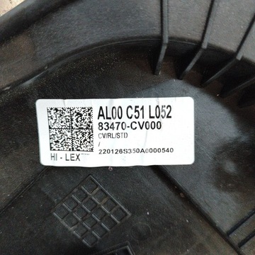 KIA EV6 2022 ZADNÍ STRANA LEVÝ ELELKTRICKÝ ZVEDÁK OKNO DVEŘE ZADNÍCH