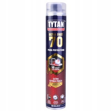 PIANA PISTOLETOWA ULTRA FAST 70 870ML TYTAN