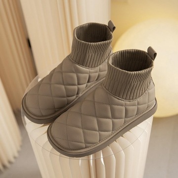 Zimowe buty śnieżne Dziewczęce buty Ciepłe antypoślizgowe
