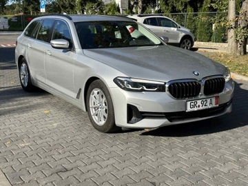 BMW Seria 5 G30-G31 Touring Facelifting 3.0 530d 286KM 2020 2020-10 BMW 530d LCI xDrive Touring 65.000 km BEZWYPADKOWY FV 23%, zdjęcie 3