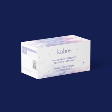 МАНИКЮРНЫЙ НАБОР KABOS TITANIUM MAGIC DIP System - NEON SET