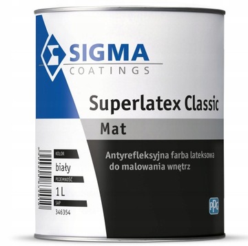 Farba Lateksowa Sigma Mat 1L LN
