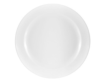 GASTRO TALERZE SERWIS BIAŁY PLASTIKOWY 24EL GRUBE