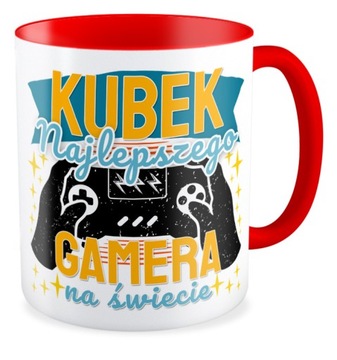 Kubek prezent Najlepszy GAMER GRACZ na świecie