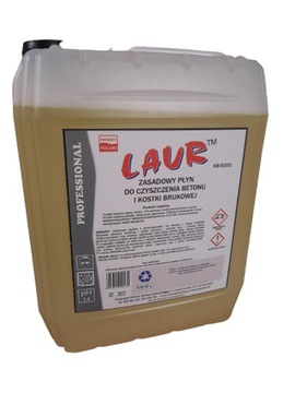 PŁYN DO CZYSZCZENIA KOSTKI BRUK. I BETONU Laur 5L ,KB-5000