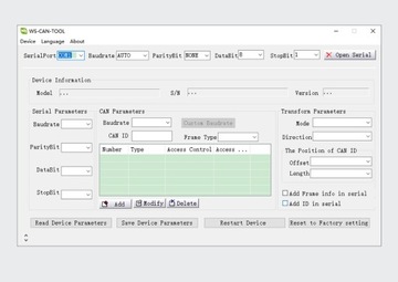 RS232/485/422 — преобразователь с множественной защитой CAN Modbus RTU