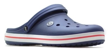 KROKSY LEKKIE CHODAKI OGRODOWE PIANKOWE KAPCIE 45