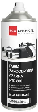 ECOCHEMICAL HTP 800 FARBA ŻAROODPORNA CZARNA 9005