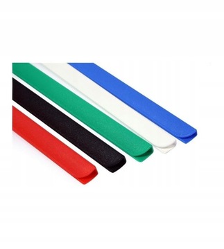 Полоски Прижимные корешки выдвижные, черные, 15 мм, по 50-80 листов в упаковке. 50 штук