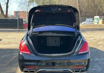 Mercedes Klasa S W222 Limuzyna wersja długa 600 530KM 2015 Mercedes-Benz Klasa S S600 530KM 2015r. auto zarejestrowane i ubezpieczone, zdjęcie 7