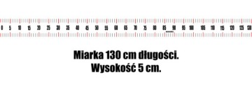 MIARKA wędkarska na łódkę 100x5 cm NAKLEJKA