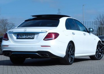 Mercedes Klasa E W213 Limuzyna AMG 3.0 AMG 43 401KM 2017 Mercedes E43 AMG 401 4m Burmaster Pamięć AirMatic Panorama Designo 20" Blis, zdjęcie 35