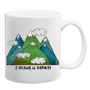 KUBEK z głową w górach Góry Tatry szlak wspinaczka