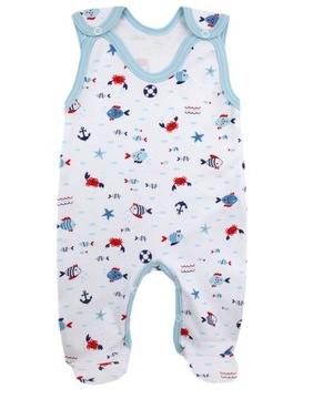 ДЕТСКИЕ СПАЛЬНИ, ХЛОПОК, размер 74, РЫБКИ /1/