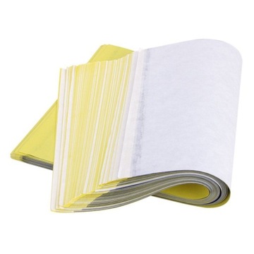 50 SZT. PAPIERÓW TRANSFEROWYCH A4