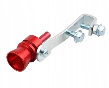 GRATISY# Gwizdek do tłumika TURBO WHISTLER mały 32-43 red
