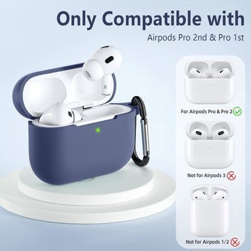 Ультратонкий чехол для Apple AirPods Pro 1/2 — зеленый