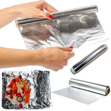 FOLIA ALUMINIOWA SPOŻYWCZA GRUBA GASTRONOMICZNA