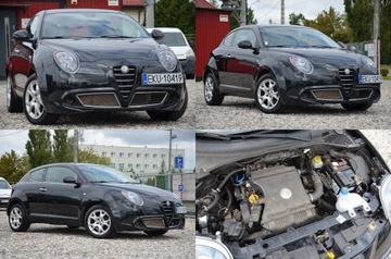 Alfa Romeo MiTo Hatchback 3d 1.4 16v 78KM 2010 CZARNA ZAREJESTR.1.4+GAZ SERWIS KLMA ALU GWARANCJA, zdjęcie 4