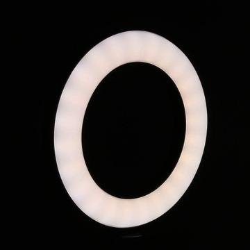 Кольцевой светильник 10 лет. Кольцевой заполняющий светильник с подставкой.