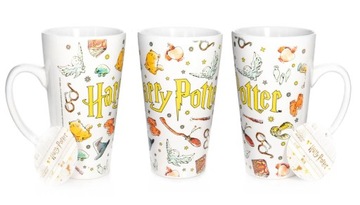 Кружка для кофе «Гарри Поттер Символы Латте» 450 мл
