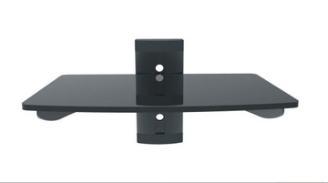 СТЕКЛЯННАЯ ПОЛКА ДЛЯ ТЕЛЕВИЗОРА, УНИВЕРСАЛЬНЫЙ КРОНШТЕЙН ДЛЯ DVD