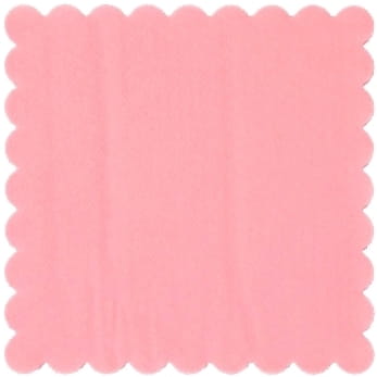 SERWETKI GASTRO ZĄBKOWANE 15x15cm RÓŻOWE 120szt