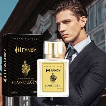 Hi.Fancy Lasting Fragrance Cologne, całodzienny zapach feromonów dla mężczyzn 50ml