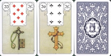 Карты Ленорман с символами (Синяя Сова) инструкция