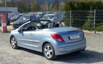 Peugeot 207 CC 1.6 VTi 120KM 2010 Peugeot 207 CC 1.6 120KM Kabriolet Zarejestrowany Klima Grzane fotele 1.6, zdjęcie 14