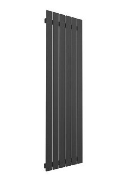 GRZEJNIK DEKORACYJNY PIONOWY-R 160/45 CZARNY STRU