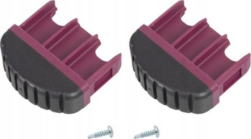KRAUSE Stopki do drabin Corda 61,5 x 20 mm (2szt.)