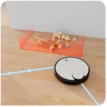 МОЩНЫЙ РОБОТ 2-в-1, ПЫЛЕСОС, ПРИЛОЖЕНИЕ ДЛЯ УБОРКИ ШЫТКА IOS ANDROID ГЛАВНАЯ КАРТА