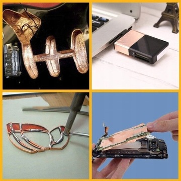 САМОКЛЕЯЩАЯСЯ ЗАЩИТНАЯ ЛЕНТА ИЗ ПРОВОДЯЩЕЙ МЕДНОЙ ФОЛЬГИ 50ММ Х 25М